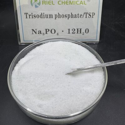 Fósfato de trisodio en polvo de grado industrial, cristal blanco para materiales químicos